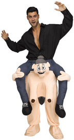 Carry Me Ride A Cougar Old Lady Adult Costume by HalloweenStore.com