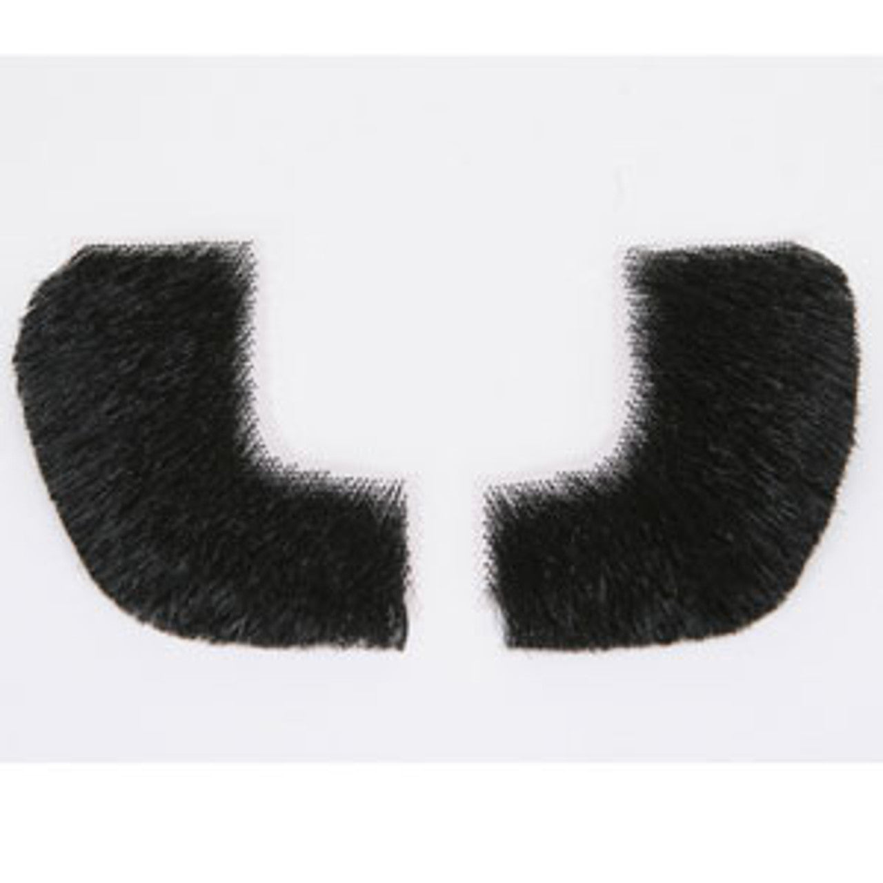 Black 100% Human Hair European Character Elegant Mutton Chop Sideburns 2019 by HalloweenStore.com