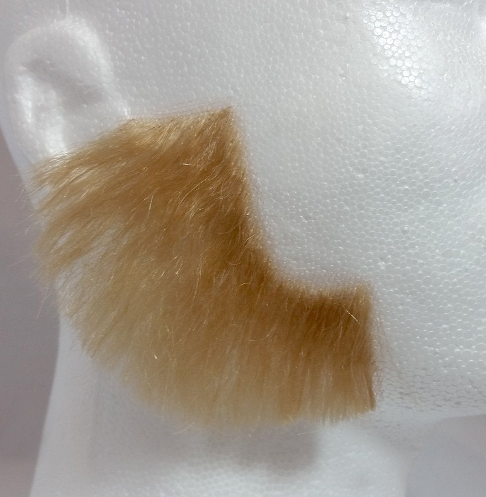 Blonde 100% Human Hair European Character Elegant Mutton Chop Sideburns 2019 by HalloweenStore.com