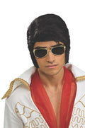 Deluxe Elvis Now Costume Wig with Sideburns 51790 by HalloweenStore.com