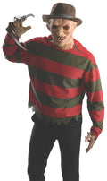 Freddy Krueger Costume Sweater and Mask Size X-Small Teen by HalloweenStore.com