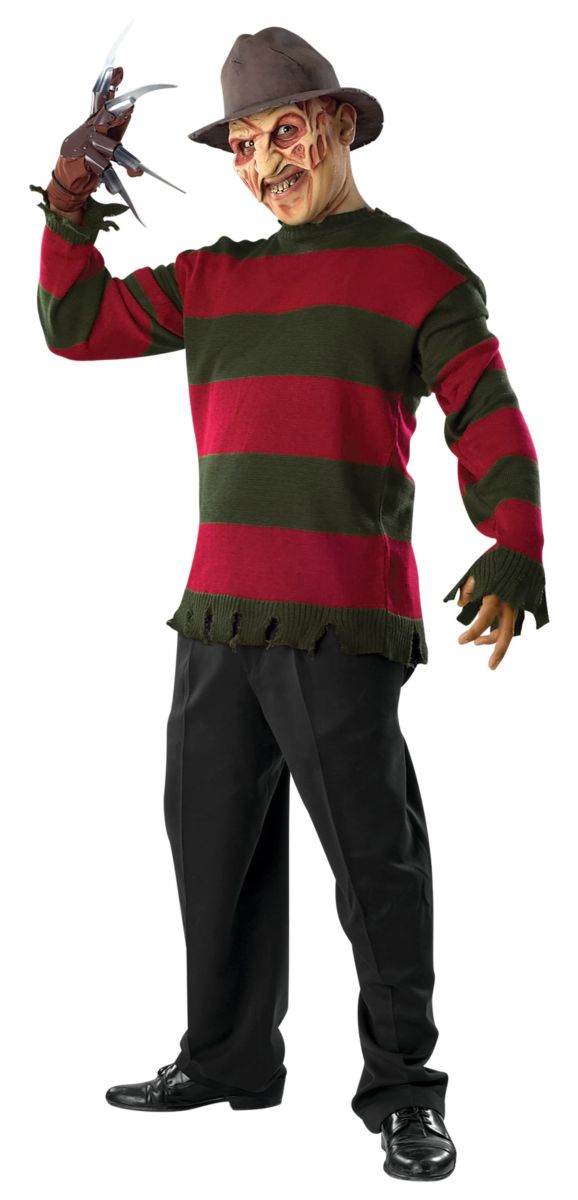 Freddy Krueger Costume Deluxe Sweater Size X-Large by HalloweenStore.com