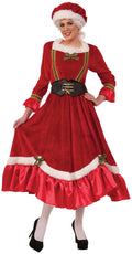 Mrs. Clause Christmas Santa Red Dress and Belt Adult Costume XXXL by HalloweenStore.com