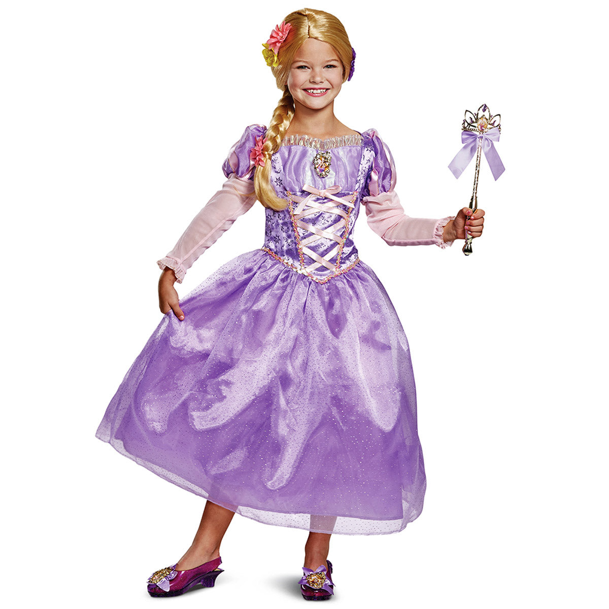 Disney Tangled Rapunzel High Quality Toddler Costume Medium 7-8 by HalloweenStore.com