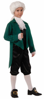 President Kids Thomas Jefferson Child School Report Costume Small by HalloweenStore.com