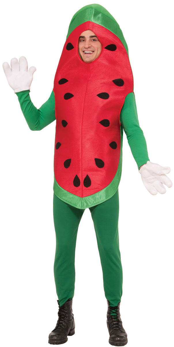 Watermelon Food Fruit Costume Adult Standard by HalloweenStore.com