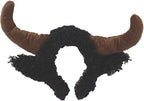Bull Horns Headpiece Unisex Playful Animal Bull Costume Accessory by HalloweenStore.com