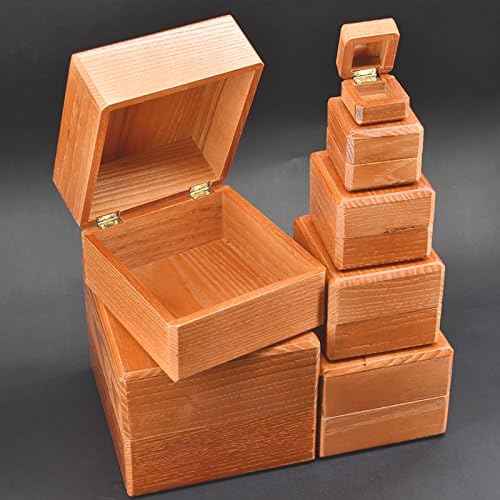SUMAG Nest of Boxes - Wooden Magic Tricks Vanished Object Appearing in The Box Magic Stage Illusion Gimmick Props Funny Mentalism