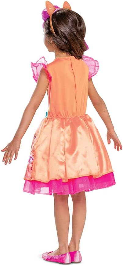 Sunny Starscout Deluxe Costume for Girls, Official My Little Pony Tutu Dress by HalloweenStore.com