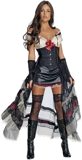 Sexy Jonah Hex Lilah Black Costume by HalloweenStore.com