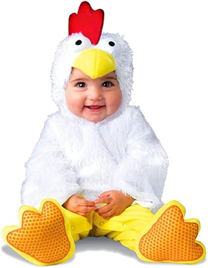 Deluxe Lil Chickie Infant Chicken Costume by HalloweenStore.com