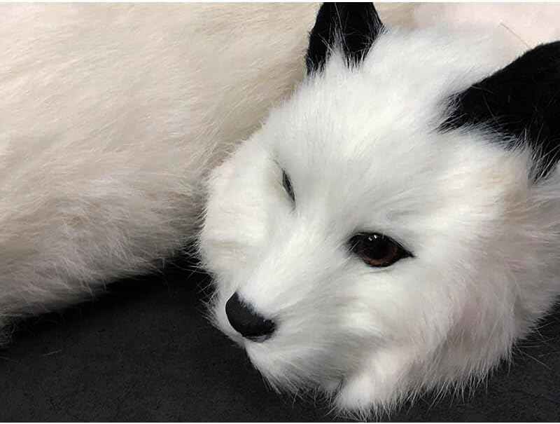 blue-ther Spring Animal (Rabbit Fur) Magic Tricks White Fox Raccoon Available Comedy Magia Stage Illusions Gimmicks Mentalism Props (White Fox)