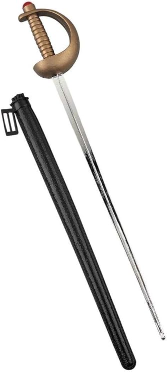 26inch Plastic Pirate Ninja Sword Costume Prop by HalloweenStore.com