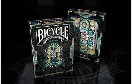 Gamblers Warehouse Playing Cards | Bicycle Mystique Playing Cards (Blue)| Custom Design | Collectable