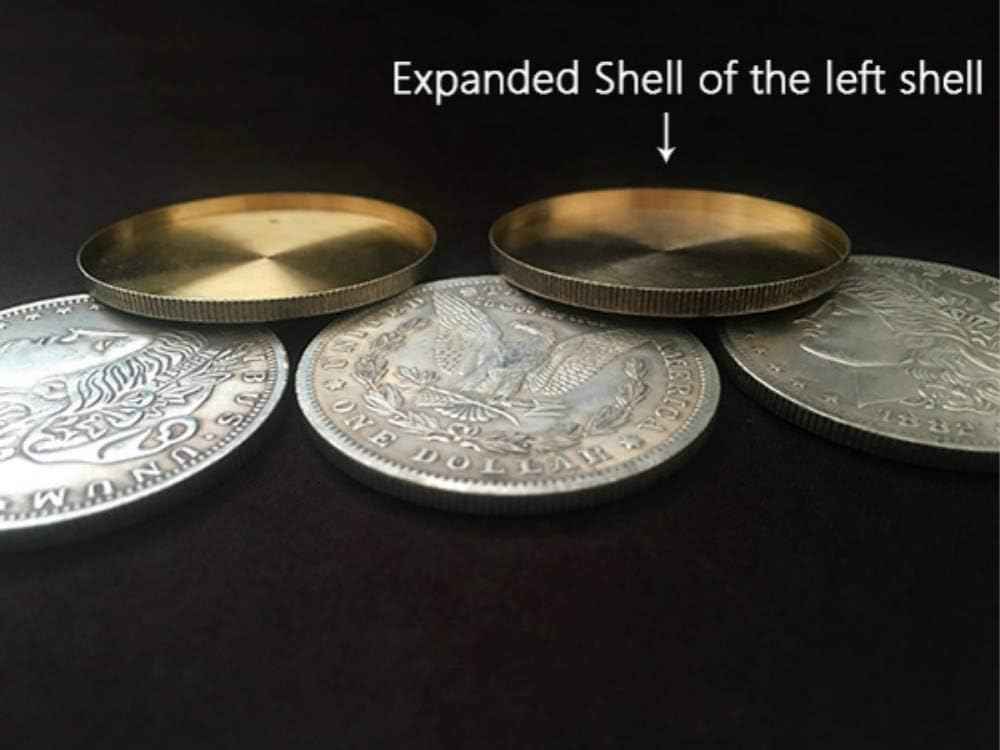 blue-ther Flight Magic Tricks Production Transposition Vanishing Coin Magic Magician Accessories Close Up Illusions Props Gimmick Coin Routine