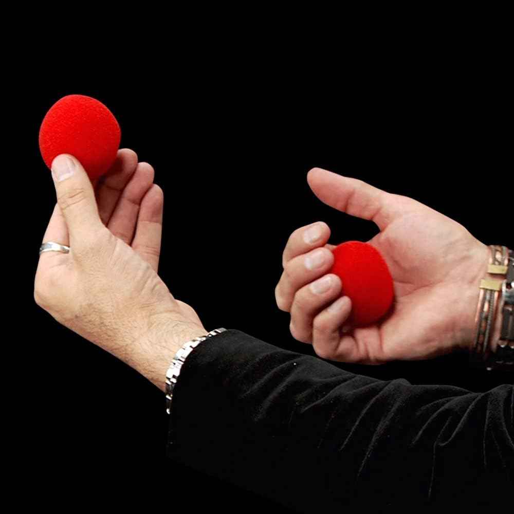 Magic Trick Spongeballs - Red Edition - 4 Ball Set with Complete Online Course