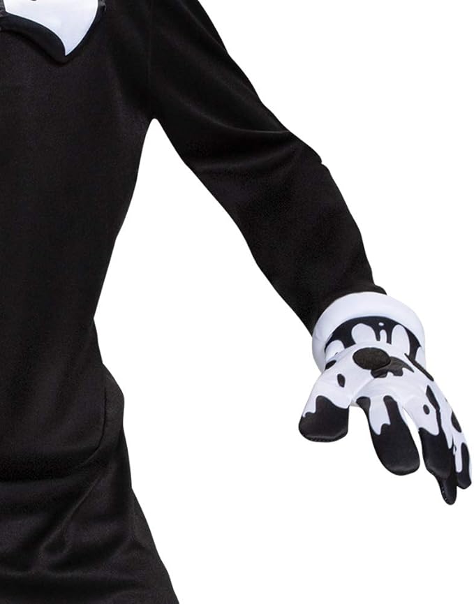 Bendy Costume for Kids, Bendy and The Ink Machine Jumpsuit by HalloweenStore.com
