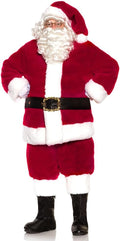 Luxurious Ultra Plush Professional Santa Claus Men's Costume by HalloweenStore.com