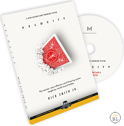 Velocity : High-Caliber Card Throwing System by Rick Smith Jr. - DVD by Murphy's Magic Supplies, Inc.