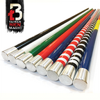 Vanishing Metal Cane (Black) by Handsome Criss and Taiwan Ben Magic - Trick by Murphy's Magic Supplies, Inc.