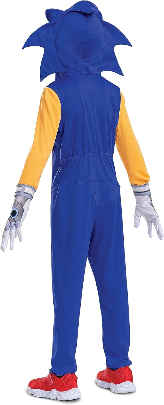 Sonic Prime the Hedgehog Movie Child Costume Medium 7-8 by HalloweenStore.com