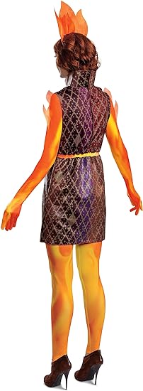 Ember Elemental Adult Women's Costume Small 4-6 by HalloweenStore.com