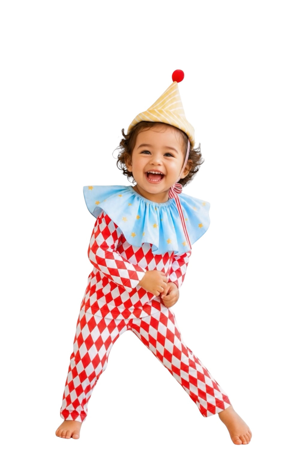 Harlequin Clown Halloween Costume by Band of the Wild