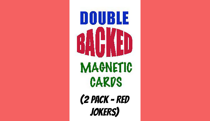 Magnetic Cards (2 pack/Red Jokers) by Chazpro Magic. - Trick by Murphy's Magic Supplies, Inc.