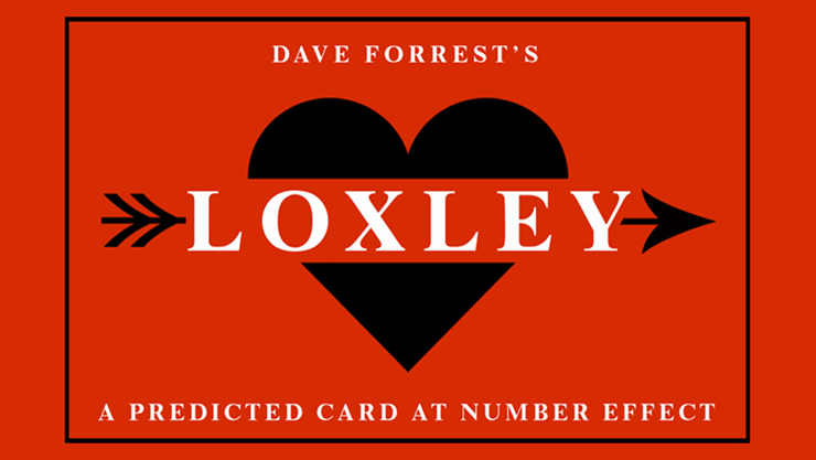 Loxley (Gimmicks and Online Instructions) by David Forrest - Trick by Murphy's Magic Supplies, Inc.