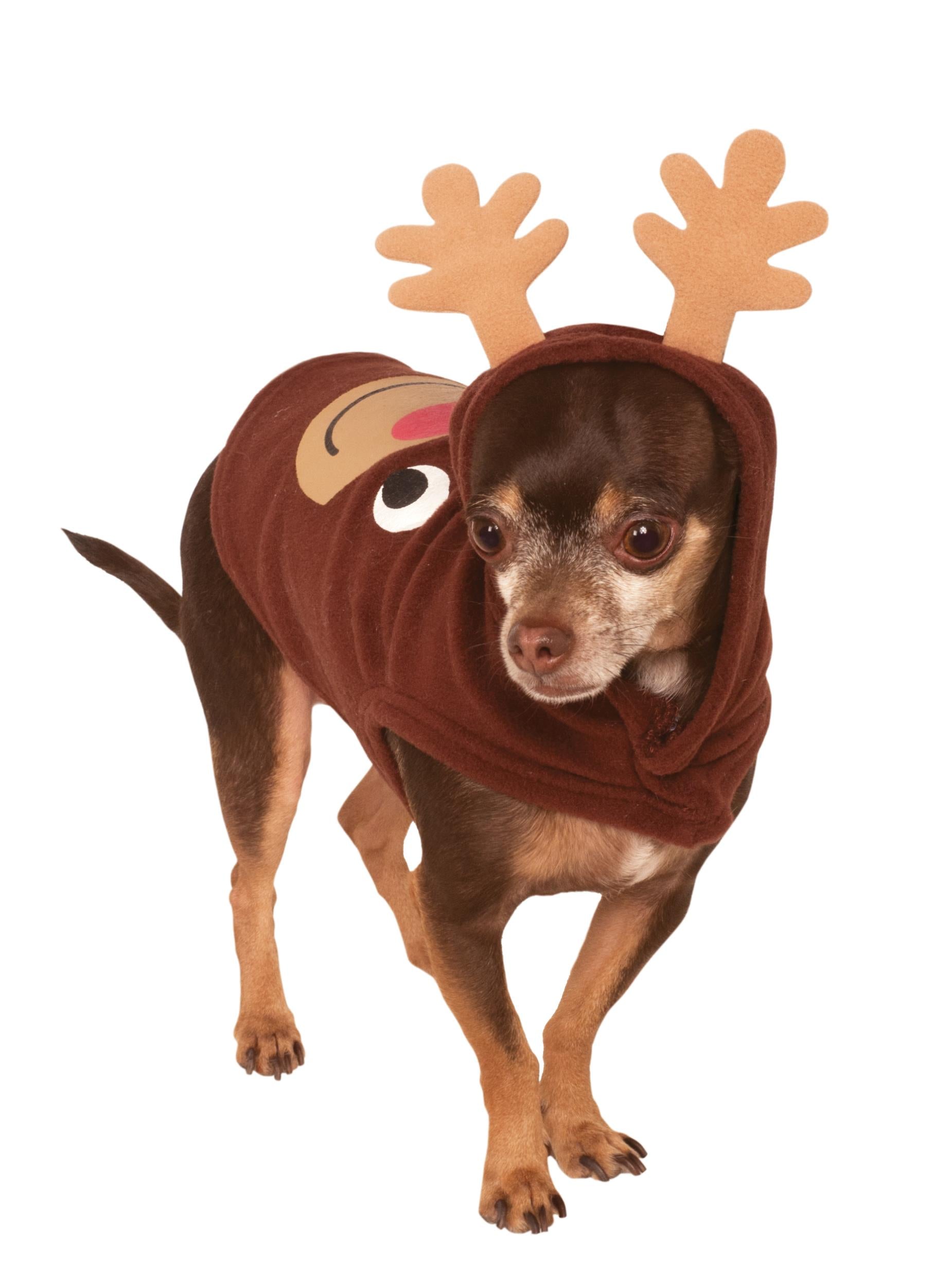 Reindeer Christmas Pet Hoodie X-Large by HalloweenStore.com