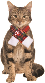 Christmas Scarf Pet Plaid Small/Medium by HalloweenStore.com