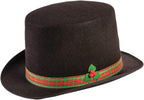 Caroler Top Hat Costume Accessory Adult Size by HalloweenStore.com