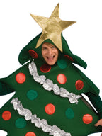 Christmas Tree Costume Adult Decorated Tree by HalloweenStore.com
