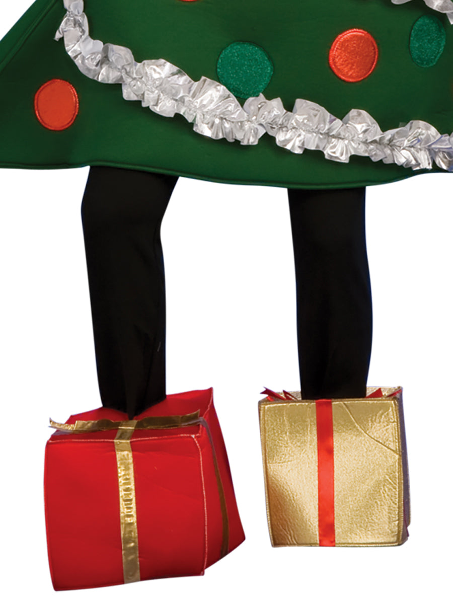 Christmas Tree Costume Adult Decorated Tree by HalloweenStore.com