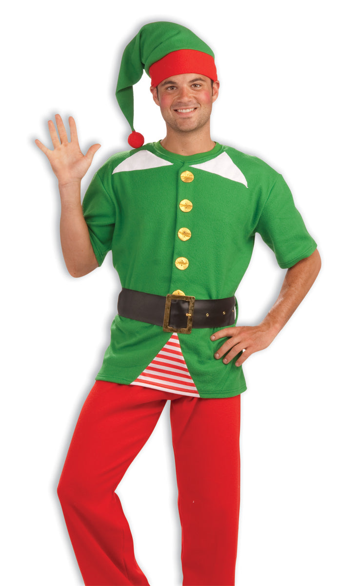 Jolly Elf Simple Costume Kit by HalloweenStore.com