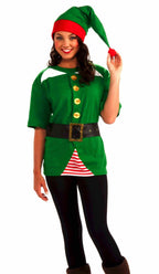 Jolly Elf Simple Costume Kit by HalloweenStore.com