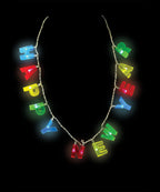 New Year Light Bulb Necklace by HalloweenStore.com