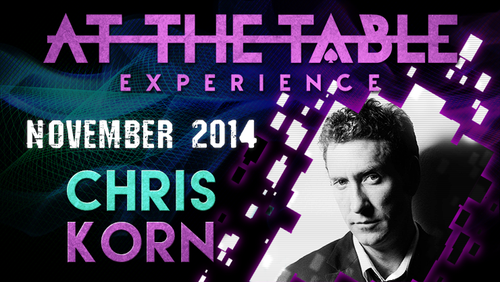 At The Table Live Lecture - Chris Korn November 12th 2014 video DOWNLOAD by Murphy's Magic Supplies, Inc.