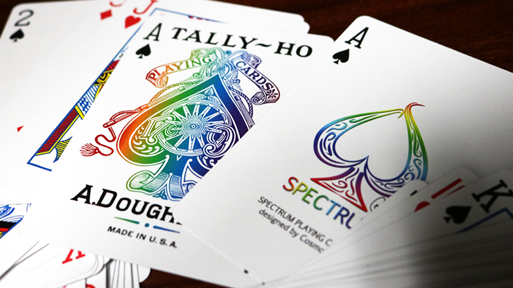 Spectrum Tally Ho Deck by US Playing Card Co. by Murphy's Magic Supplies, Inc.