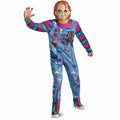 Childs Play Chucky Doll Overalls Deluxe Adult Costume XL 42-46 by HalloweenStore.com