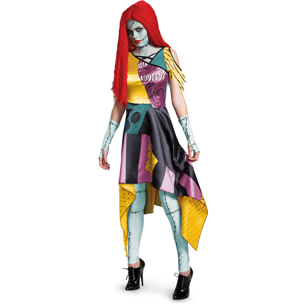 Sally Nightmare Before Christmas Prestige Costume Dress for Women Large 12-14 by HalloweenStore.com
