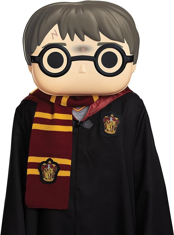 Pop! Funko Harry Potter Vacuform Plastic Adult Mask by HalloweenStore.com