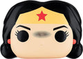 Pop! Funko Wonder Woman Vacuform Plastic Adult Mask by HalloweenStore.com