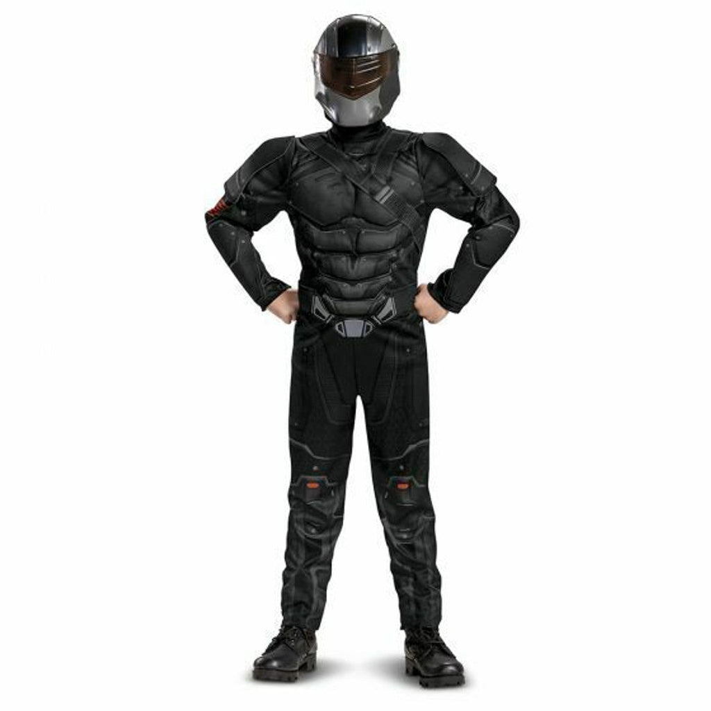 GI Joe Snake Eyes Child Costume Small 4-6 by HalloweenStore.com