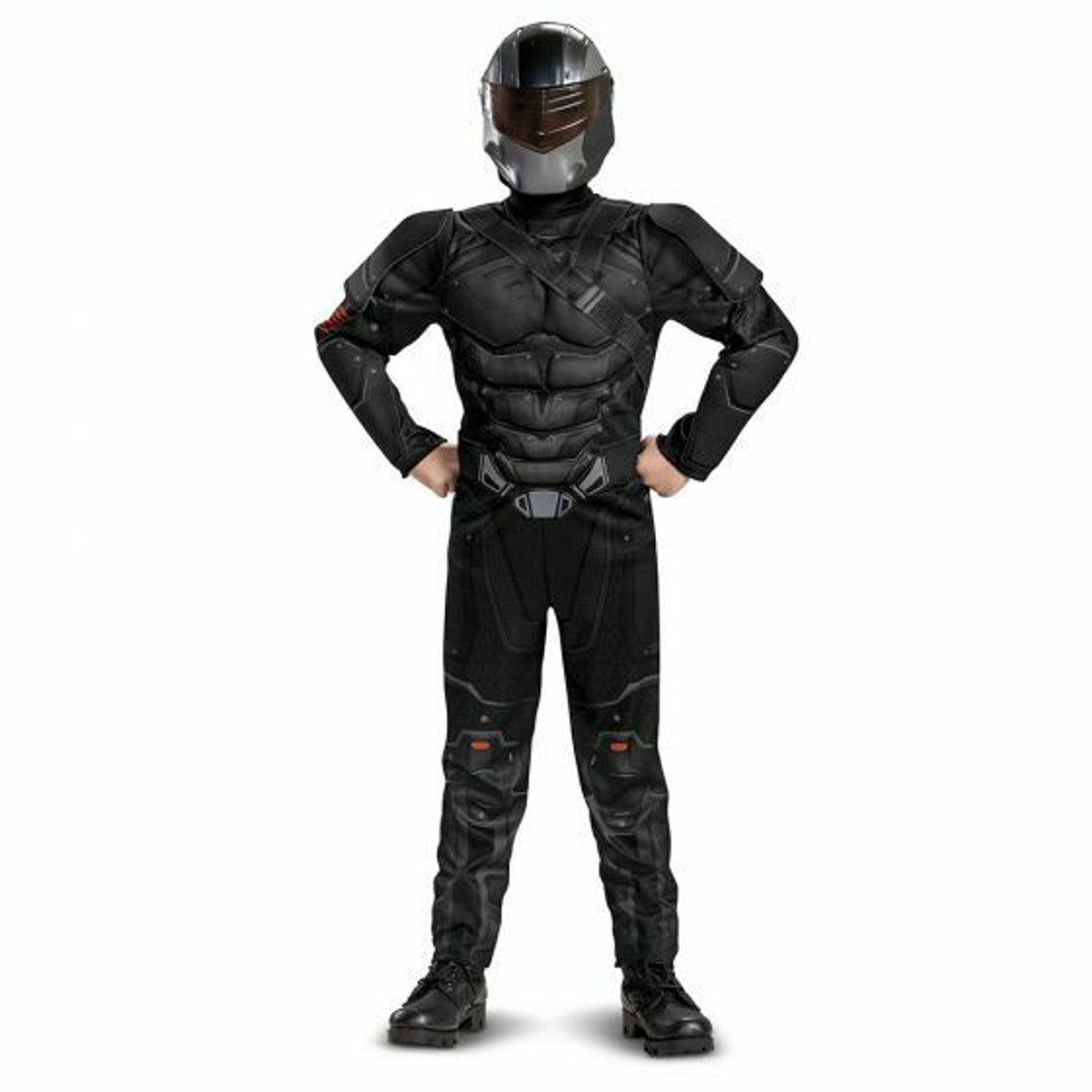 GI Joe Snake Eyes Child Costume Small 4-6 by HalloweenStore.com