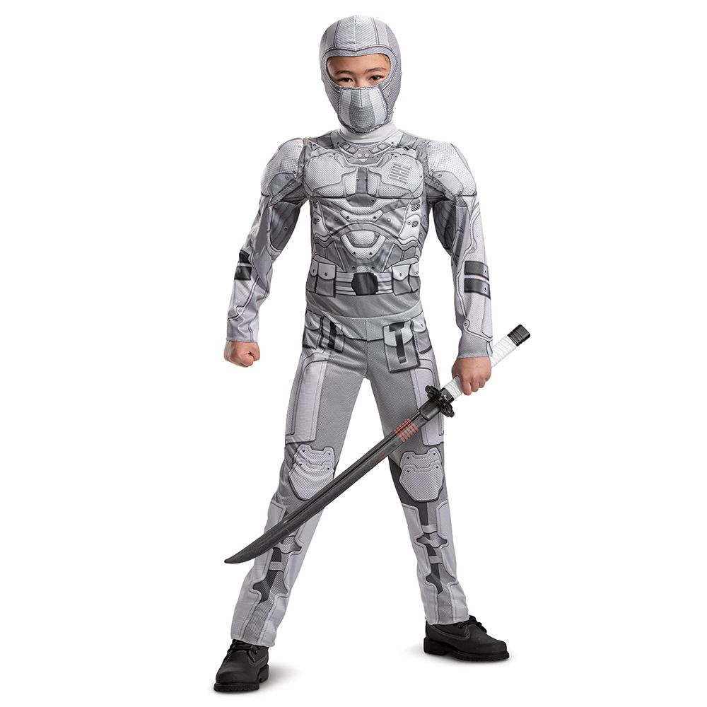 GI Joe Storm Shadow Ninja Child Costume Large 10-12 by HalloweenStore.com