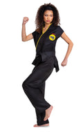 Cobra Kai Karate Gi Black Classic Costume Adult Large/X-Large by HalloweenStore.com