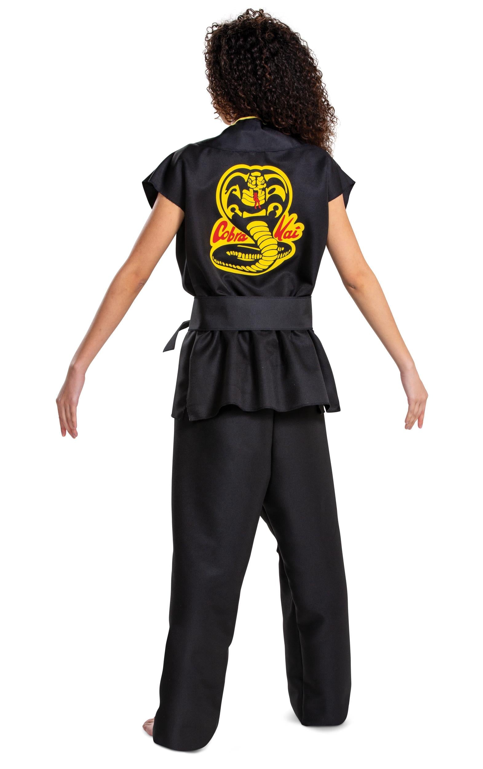 Cobra Kai Karate Gi Black Classic Costume Adult Large/X-Large by HalloweenStore.com