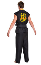 Cobra Kai Karate Gi Black Classic Costume Adult Large/X-Large by HalloweenStore.com