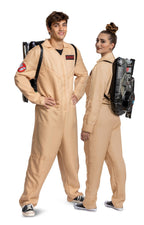 Ghostbusters and Proton Pack Jumpsuit Deluxe Adult Costume XL 42-46 by HalloweenStore.com